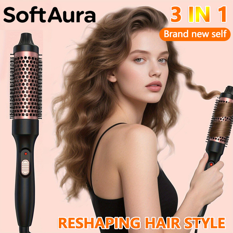 Cabinet Knob Round - SoftAura 2026 New Curling Thermal Brush