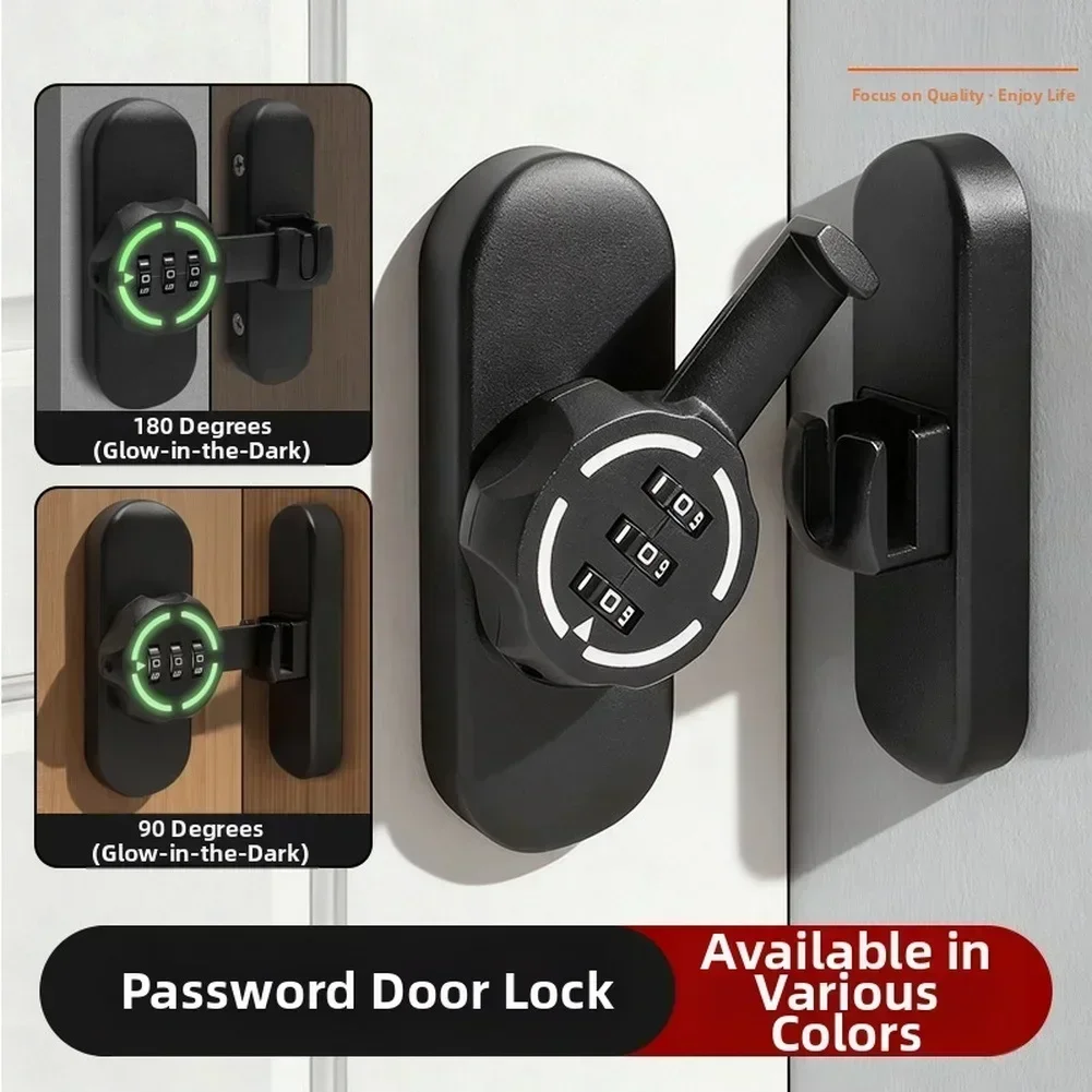 Password Door Latch 90/180 Deg - Furniture Sliding Door Hardware recension och pris