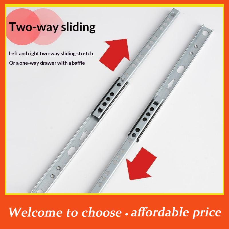 {}2Pcs Kitchen Cupboard Drawer - Furniture Rails Hardware recension och pris