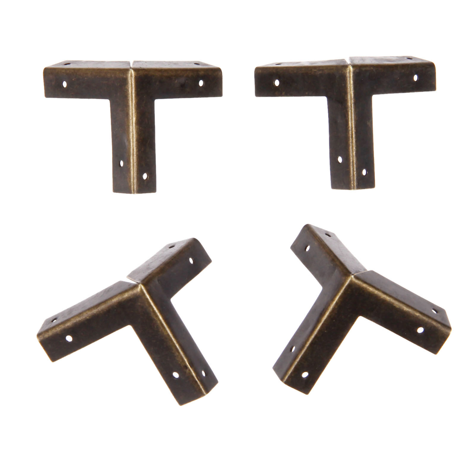 DRELD 4Pcs Antique Bronze Corn - Furniture Hardware Decorative recension och pris