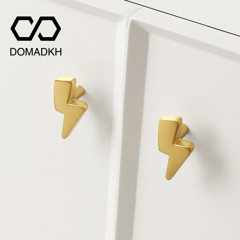 Lightning Design Brass Cabinet - Unique Furniture Hardware Pulls recension och pris