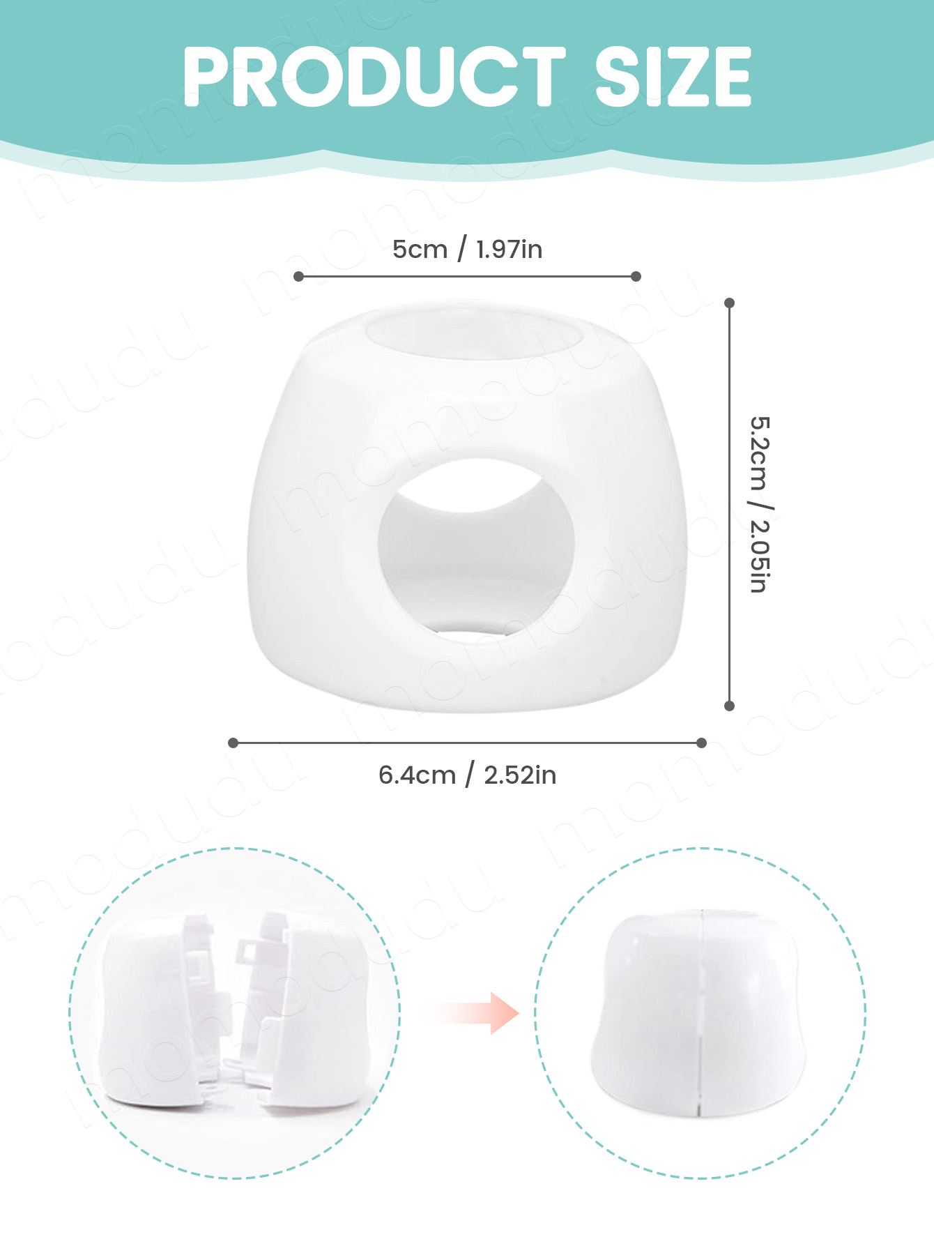 Baby Door Knob Safety Covers,  - Cabinet Knob Round recension och pris