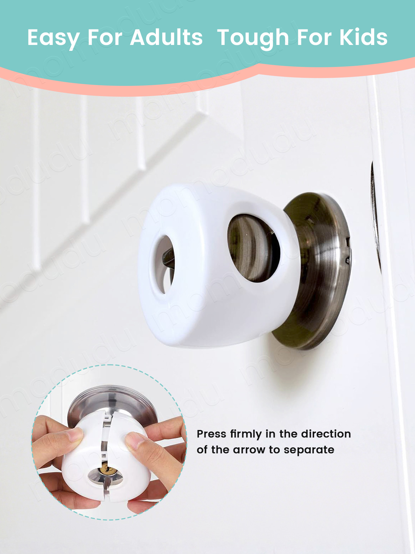Baby Door Knob Safety Covers,  - Cabinet Knob Round recension och pris