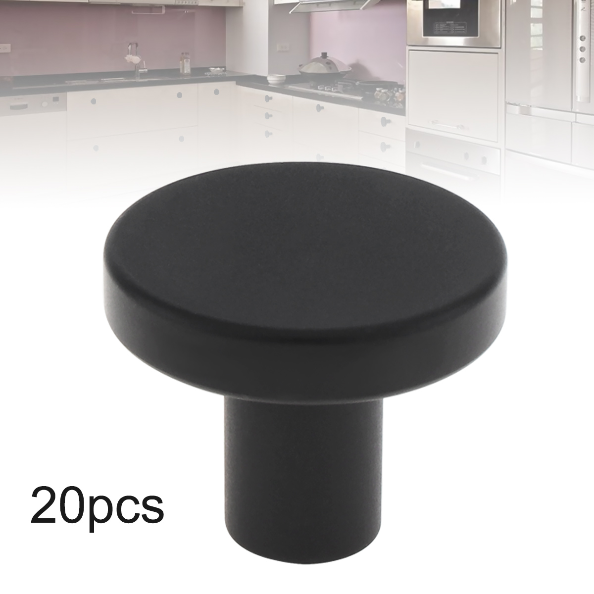 20Pcs Round Kitchen Cabinet Kn - Cabinet Knob Round recension och pris