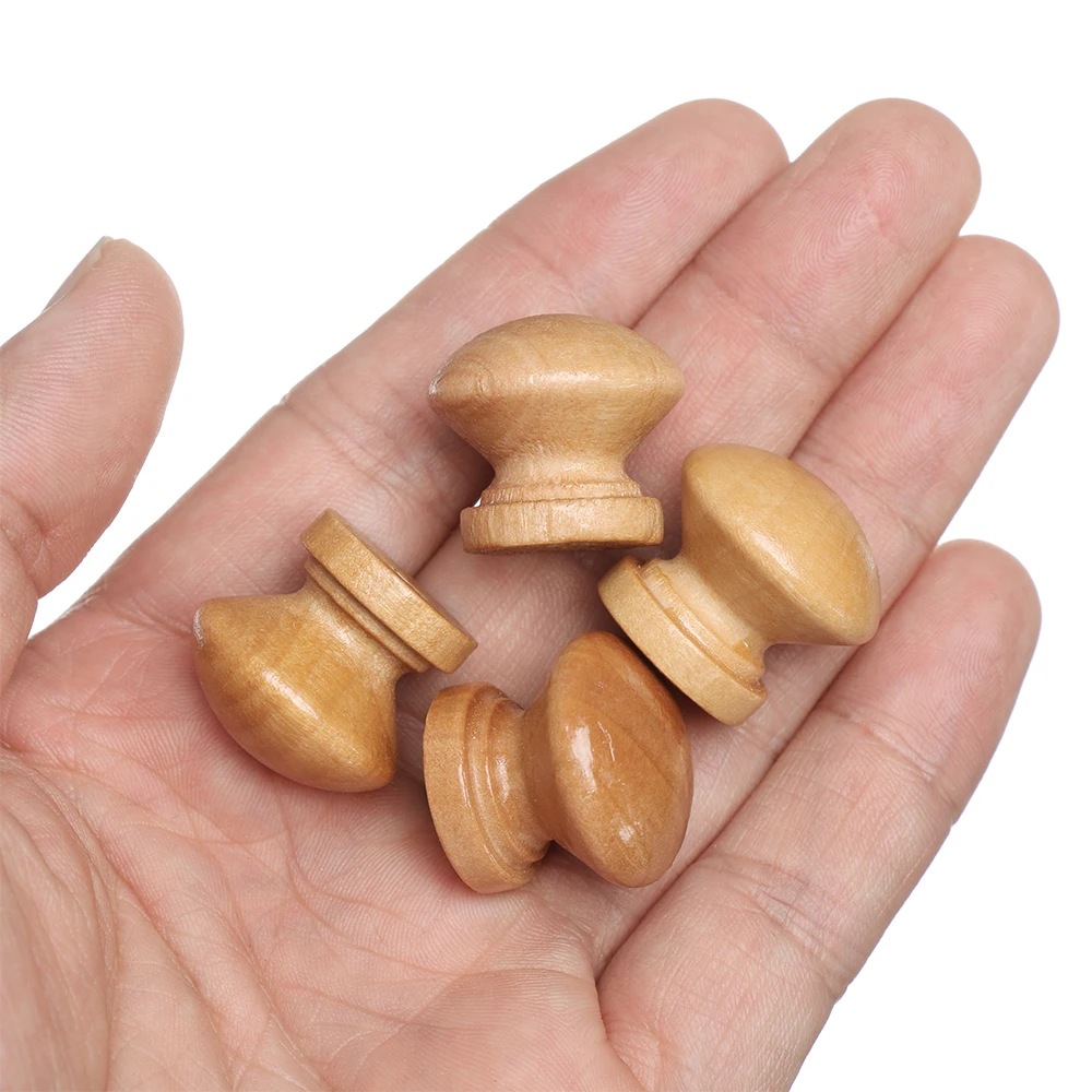 10pcs/Lot Round Shape Natural  - Cabinet Knob Round recension och pris