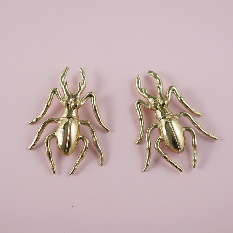 Brass Beetle Drawer Pulls Inse - Unique Furniture Hardware Pulls recension och pris