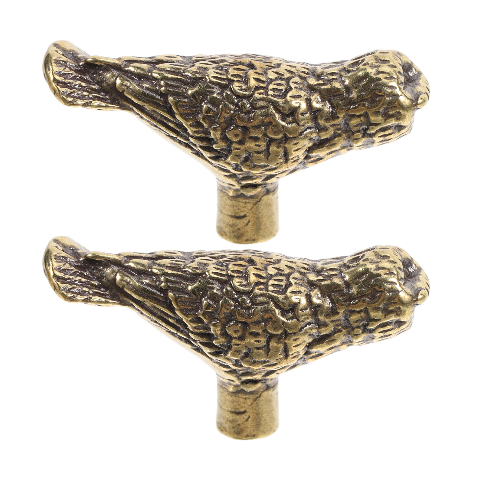 2Pcs Vintage Brass Owl Cabinet - Unique Furniture Hardware Pulls recension och pris