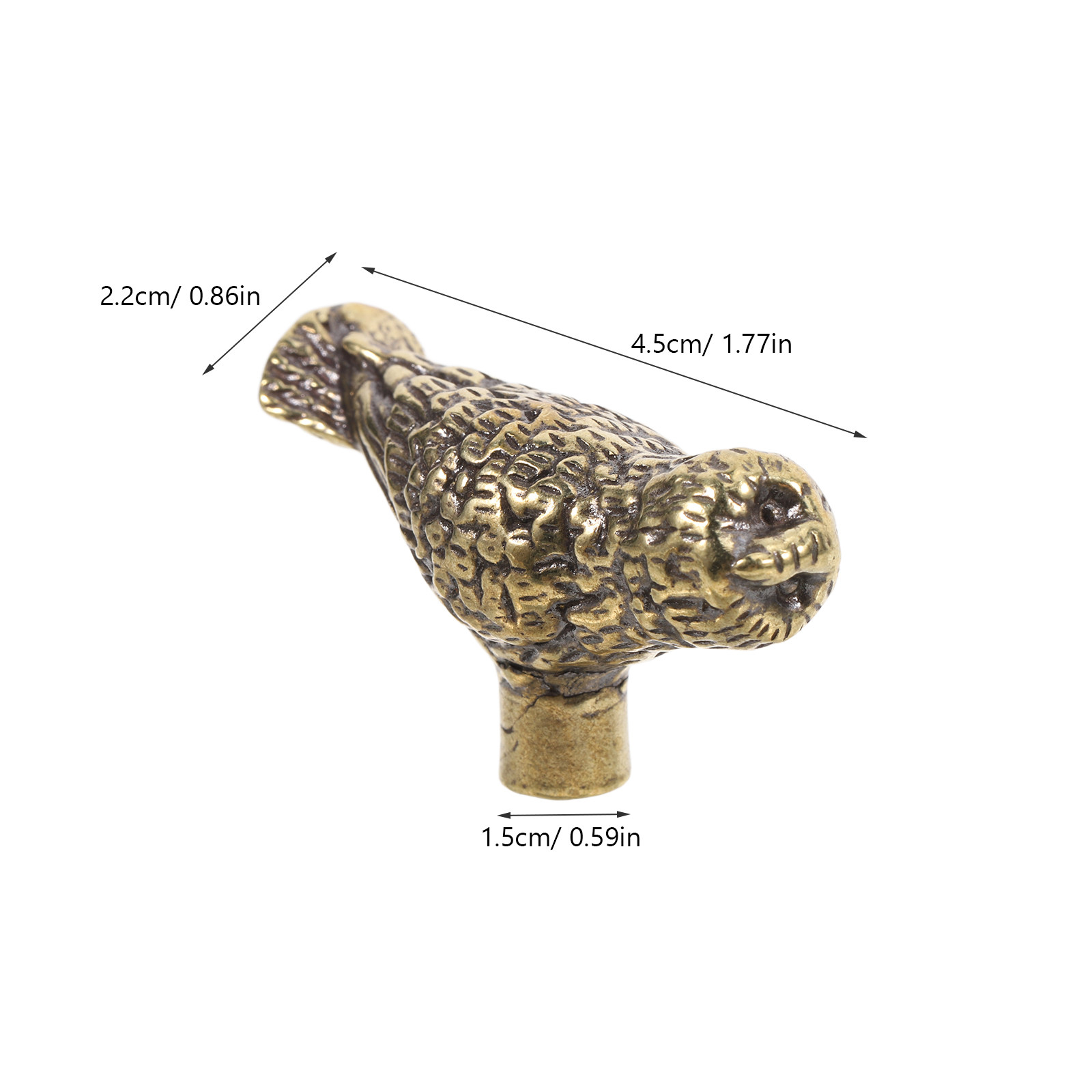 2Pcs Vintage Brass Owl Cabinet - Unique Furniture Hardware Pulls recension och pris