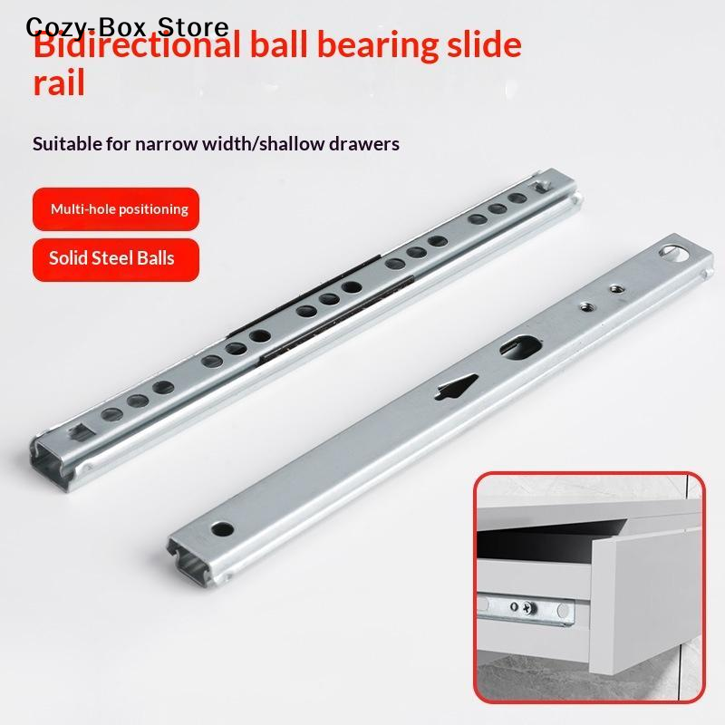[ZY]2Pcs Kitchen Cupboard Draw - Furniture Rails Hardware recension och pris