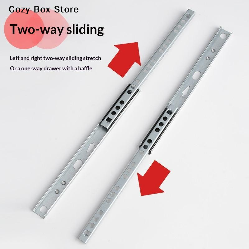 [ZY]2Pcs Kitchen Cupboard Draw - Furniture Rails Hardware recension och pris