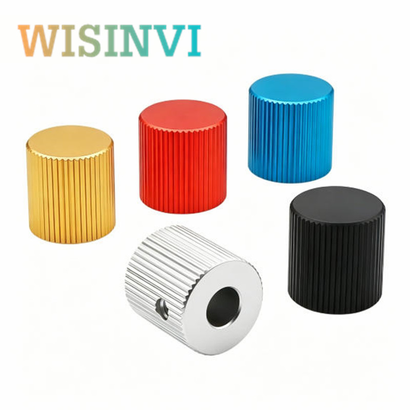 2pcs 15×15mm Aluminum Alloy Kn - Cabinet Knob Round recension och pris