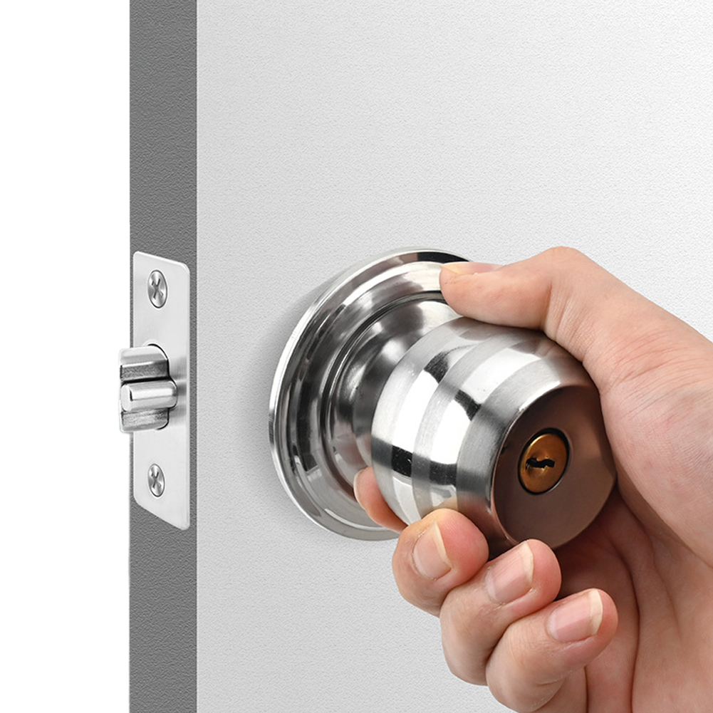 Ball Door Knob with Lock Round - Cabinet Knob Round recension och pris
