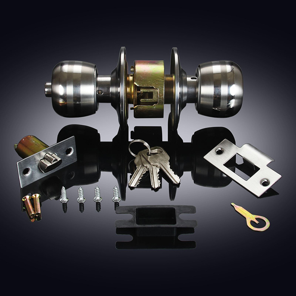 Ball Door Knob with Lock Round - Cabinet Knob Round recension och pris