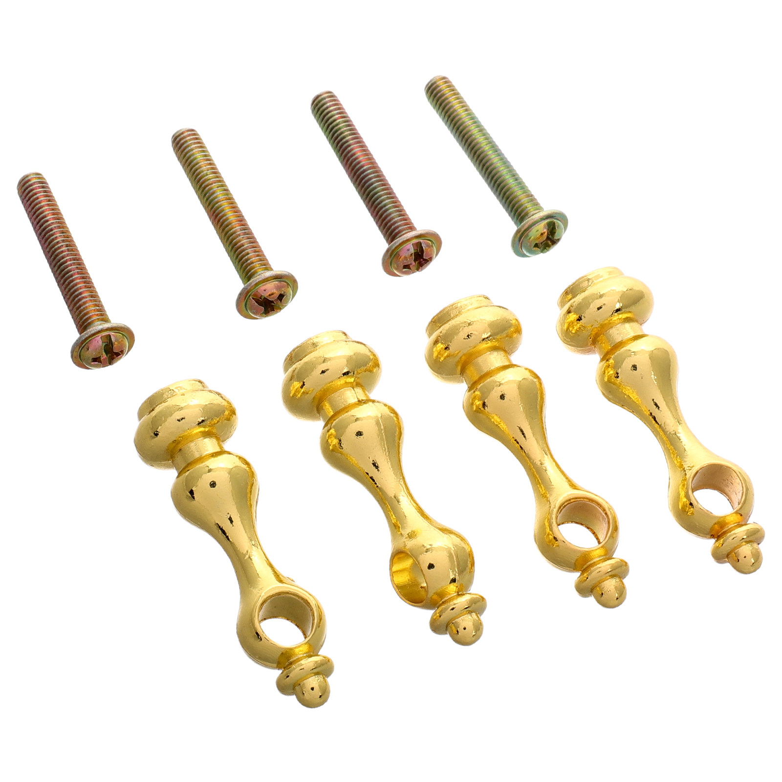 4Pcs Easy Install Metal Spindl - Furniture Rails Hardware recension och pris