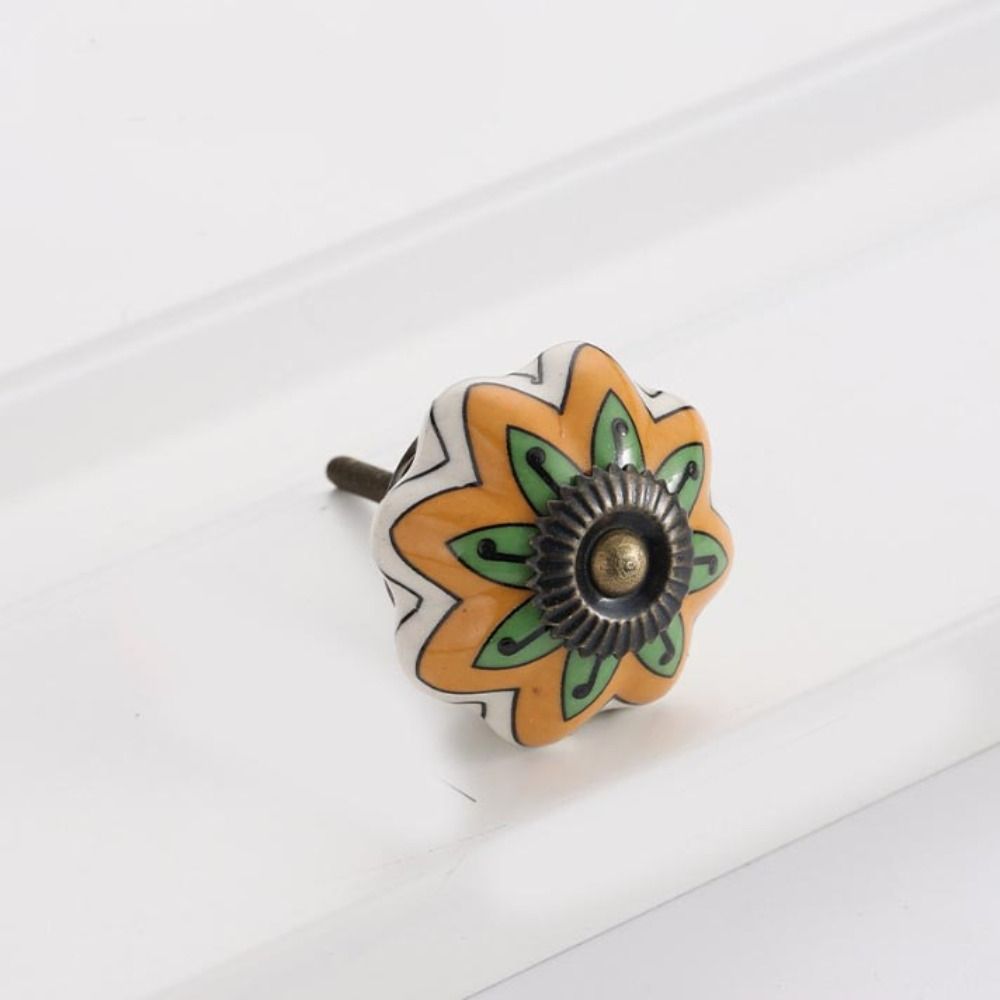 Retro Single Hole Ceramic Pump - Cabinet Knob Round recension och pris