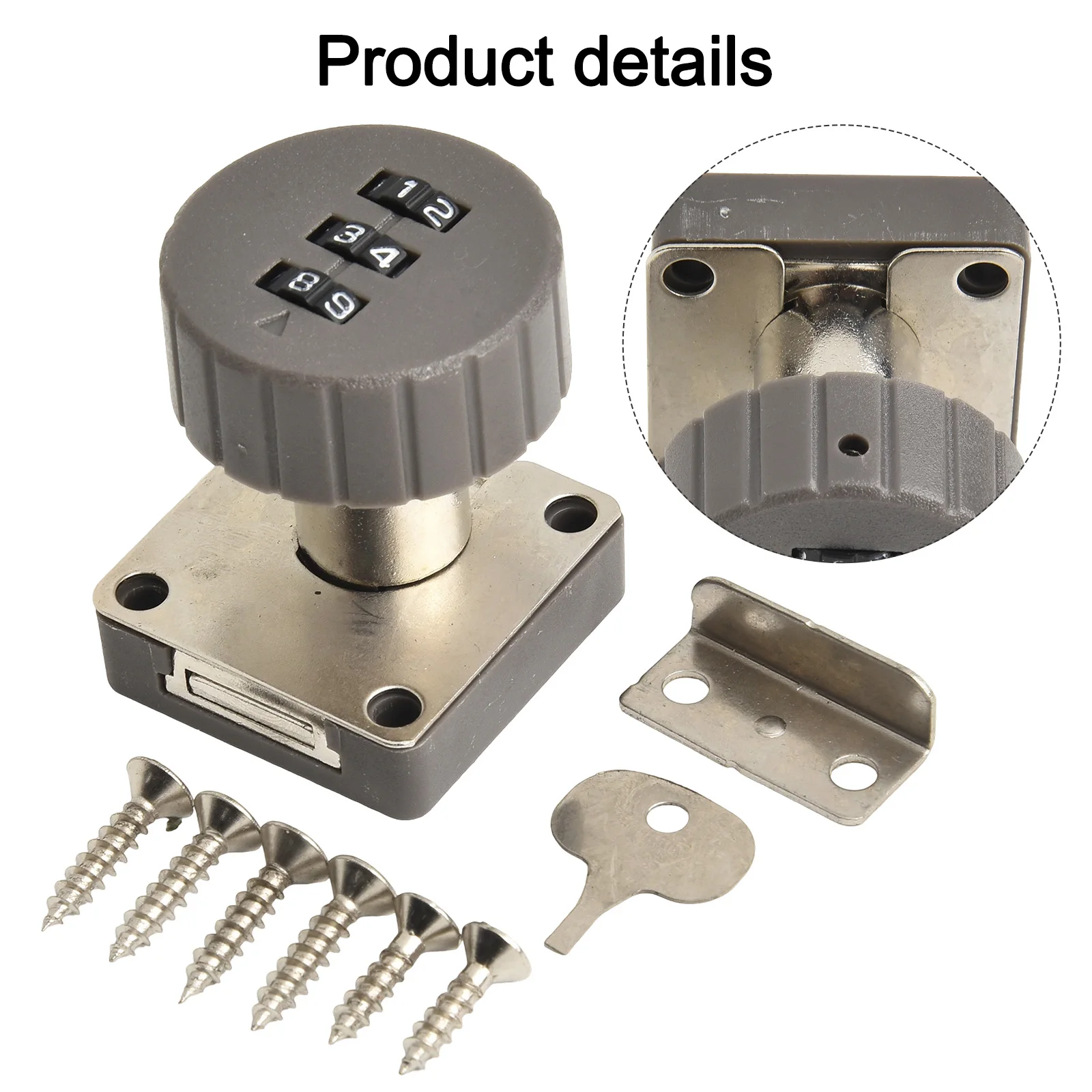 Drawer Code Lock 3 Digit Combi - Furniture Hardware Cam Lock recension och pris