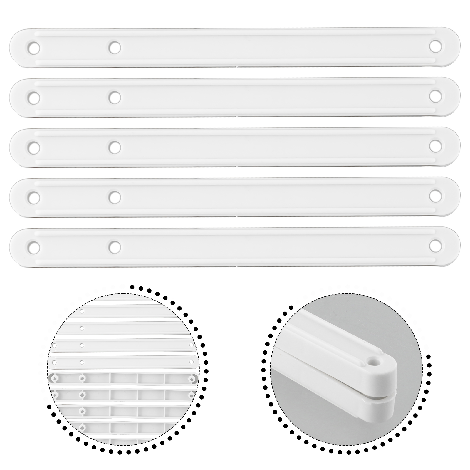 10pcs Draw Rail Plastic Drawer - Furniture Rails Hardware recension och pris