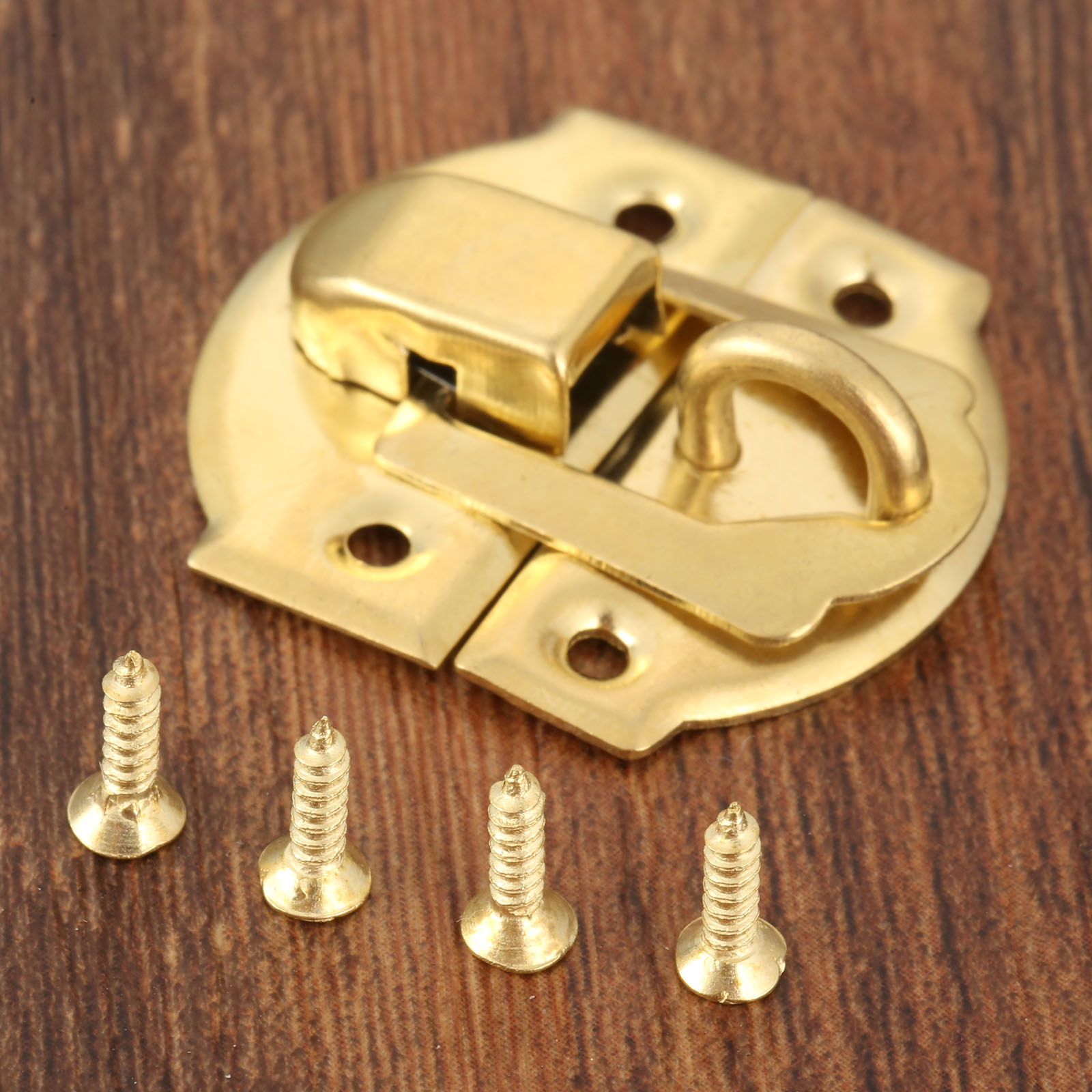 10pcs Golden Box Latch Clasps  - Furniture Hardware Decorative recension och pris