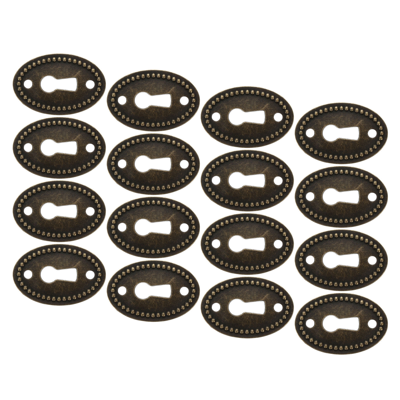 16Pcs Vintage Zinc Alloy Oval  - Furniture Hardware Decorative recension och pris