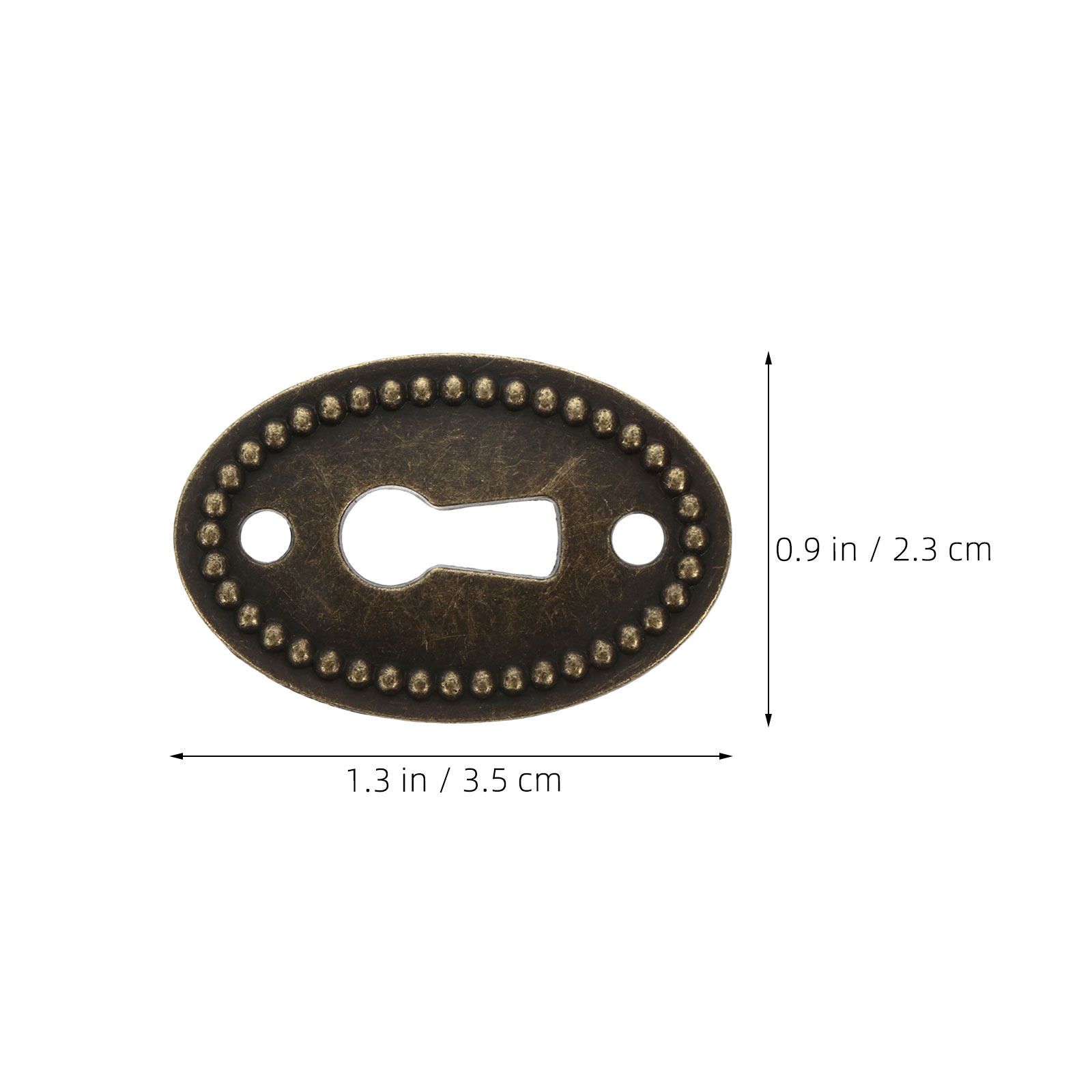 16Pcs Vintage Zinc Alloy Oval  - Furniture Hardware Decorative recension och pris