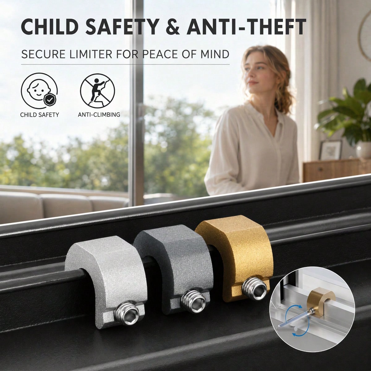 5/10 Pieces Aluminum Alloy Win - Furniture Sliding Door Hardware recension och pris