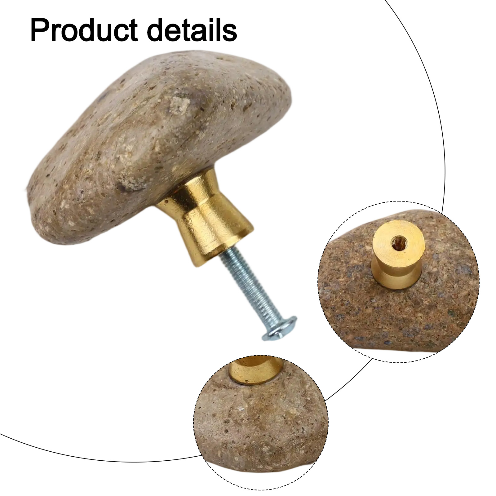 2 Pcs Unique Creative Natural  - Unique Furniture Hardware Pulls recension och pris