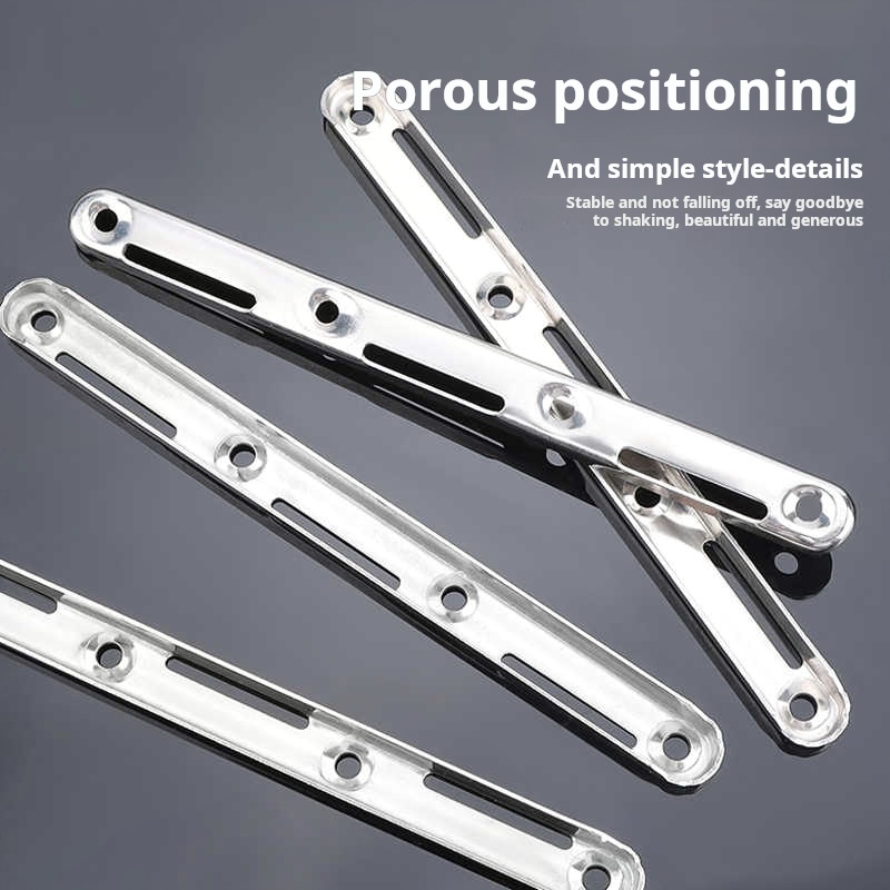1set 6/8 inch Metal Bed Bracke - Furniture Rails Hardware recension och pris