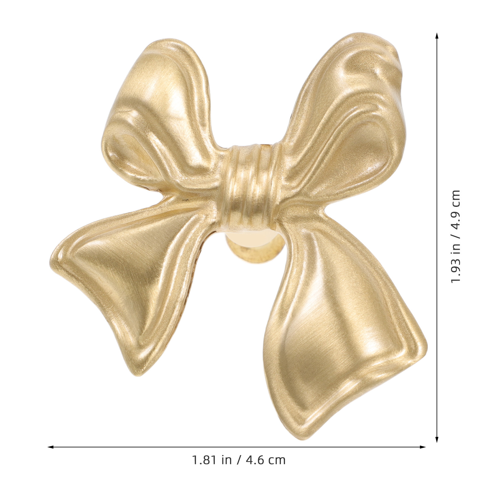 Bow Drawer Pull Brass Bowknot  - Unique Furniture Hardware Pulls recension och pris