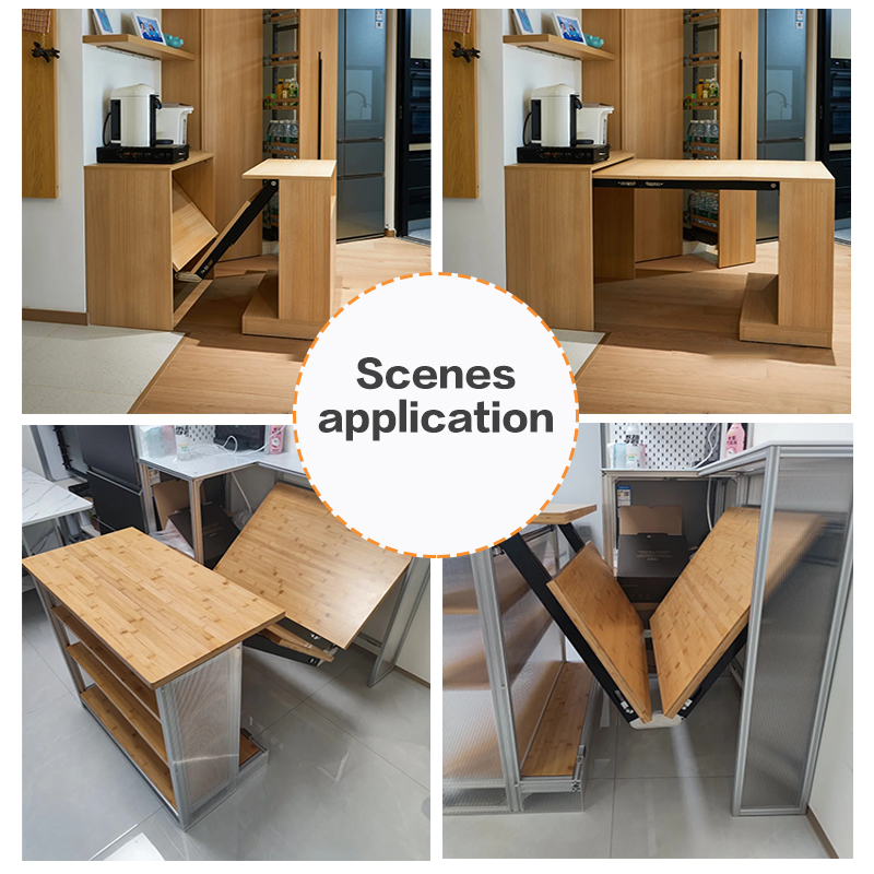 Upgraded Multi-Function Flip-D - Furniture Rails Hardware recension och pris