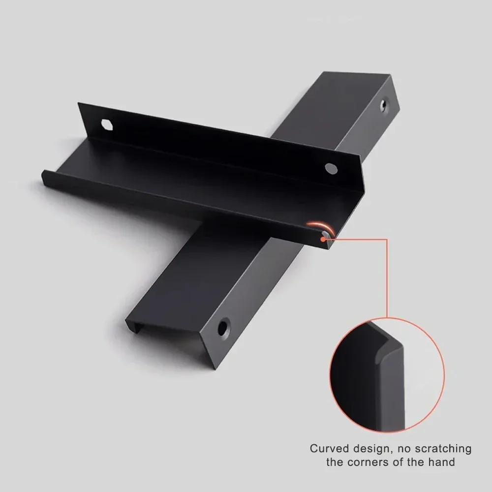 Non-punch Furniture Handle Bru - Drawer Pull Gold recension och pris