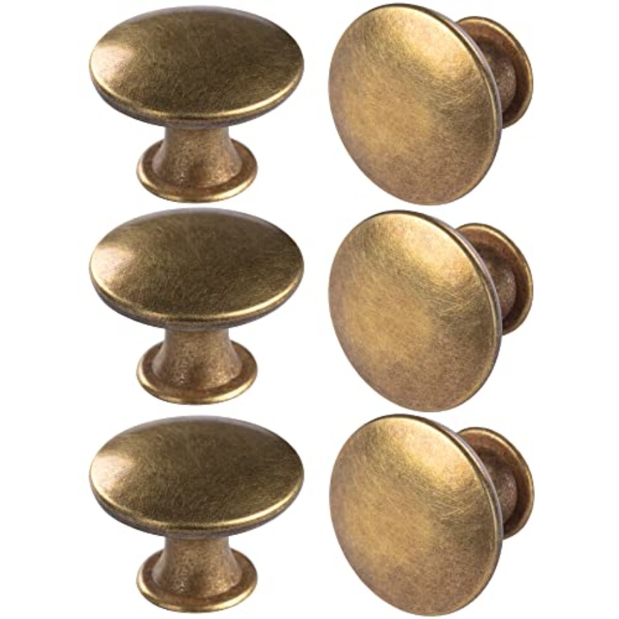 6 Pack Round Kitchen Cabinet K - Cabinet Knob Round recension och pris