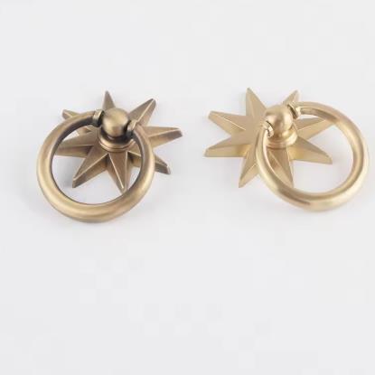 Anise Star Shape Cabinet Antiq - Drawer Pull Gold recension och pris