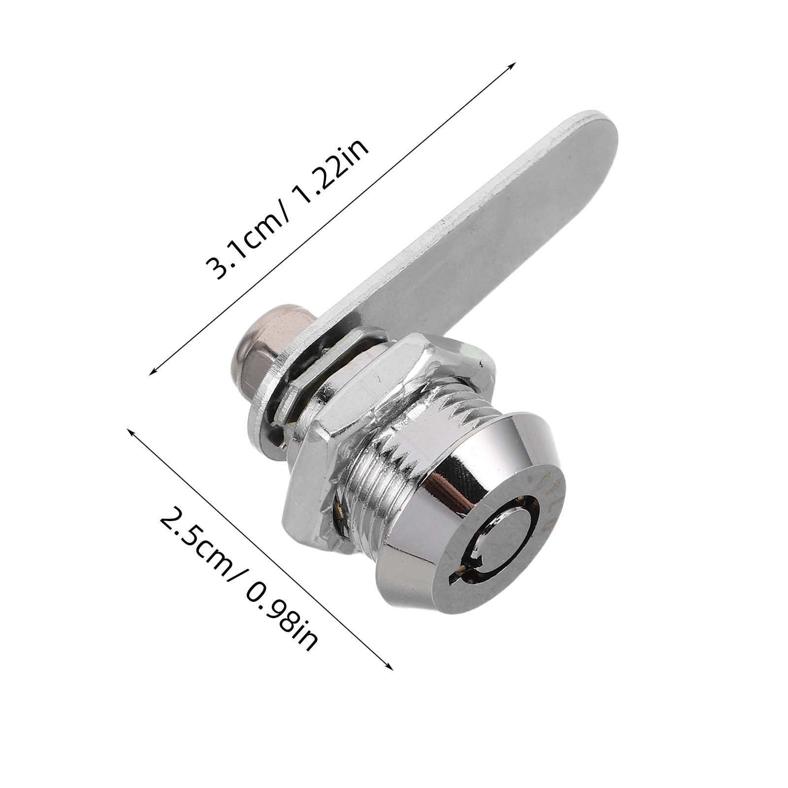1Set Zinc Alloy Cam Locks Cyli - Furniture Hardware Cam Lock recension och pris