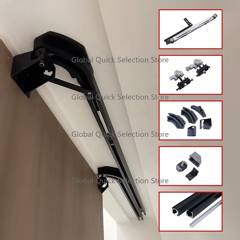 nward Push Bus Door Slide Rail - Furniture Rails Hardware recension och pris