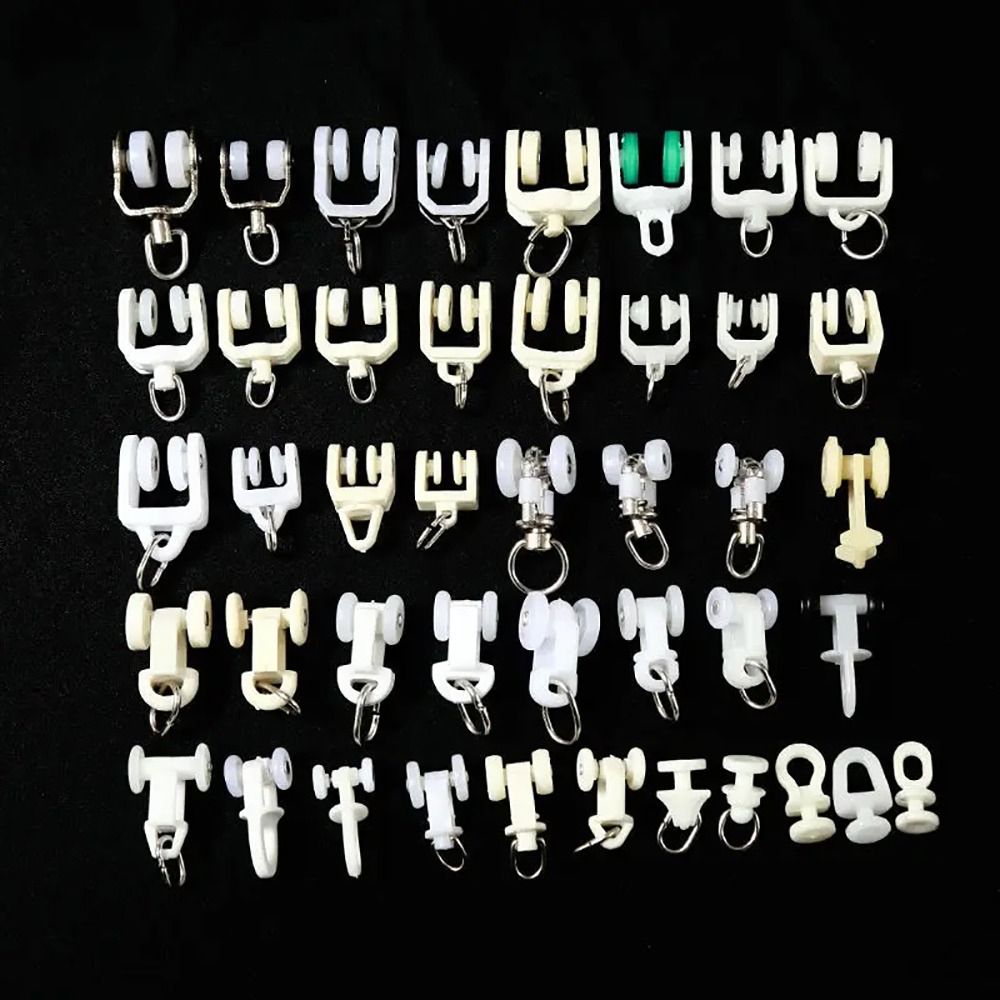 10Pcs Straight Curved Track Ro - Furniture Rails Hardware recension och pris