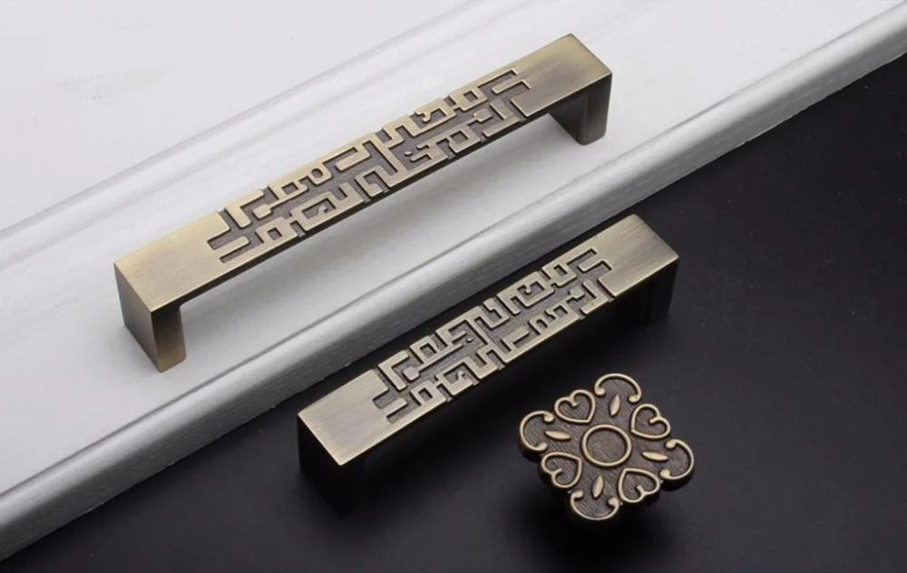 2 pcs Chinese Style Drawer Dra - Unique Furniture Hardware Pulls recension och pris