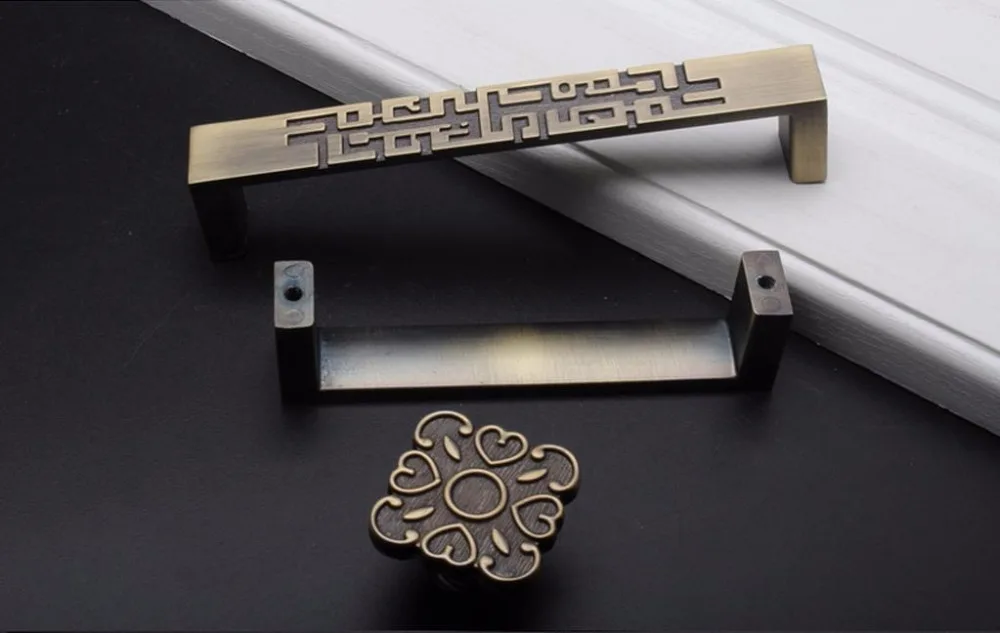 2 pcs Chinese Style Drawer Dra - Unique Furniture Hardware Pulls recension och pris