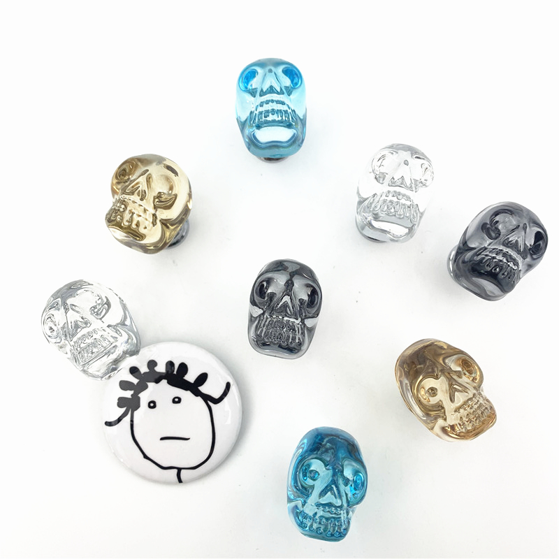 LCH  Clear Crystal Skull Shape - Unique Furniture Hardware Pulls recension och pris