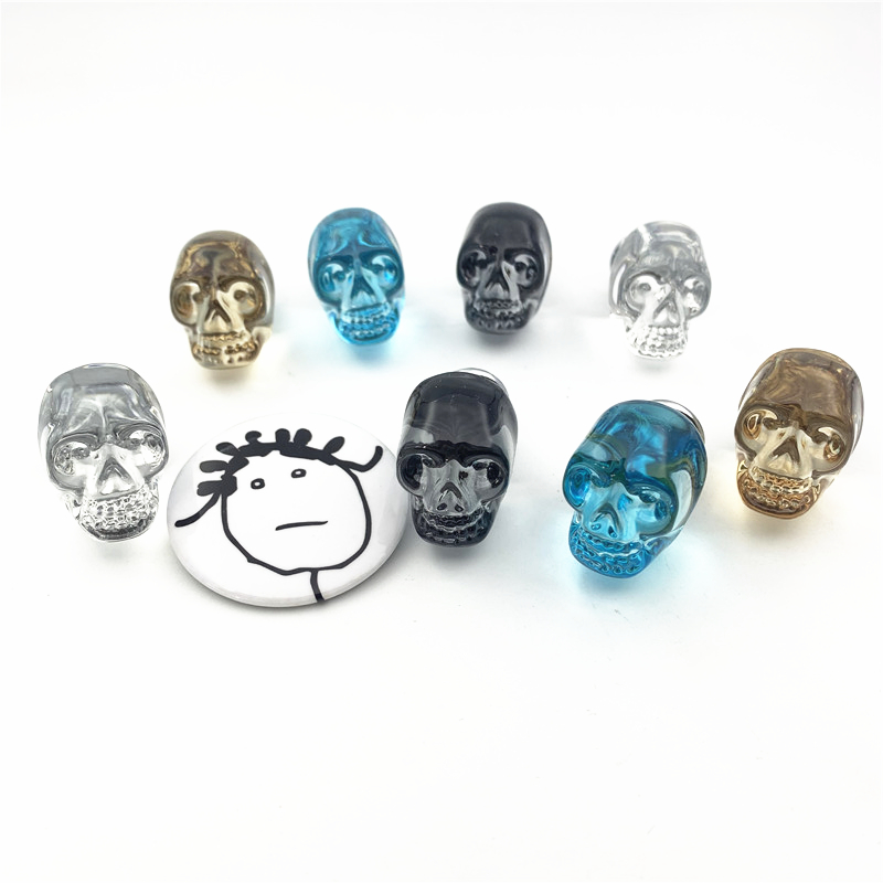 LCH  Clear Crystal Skull Shape - Unique Furniture Hardware Pulls recension och pris