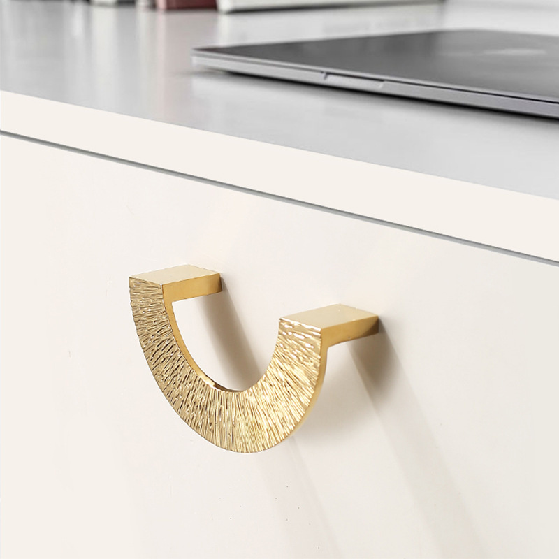 Luxury Semi-circle Furnitue Ca - Drawer Pull Gold recension och pris
