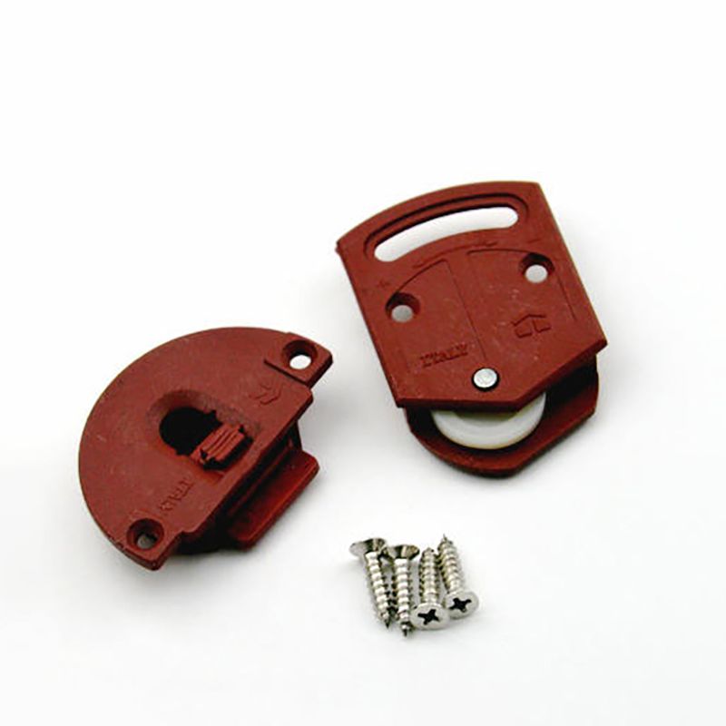 1 Set Plastic Wheels Vintage W - Furniture Rails Hardware recension och pris