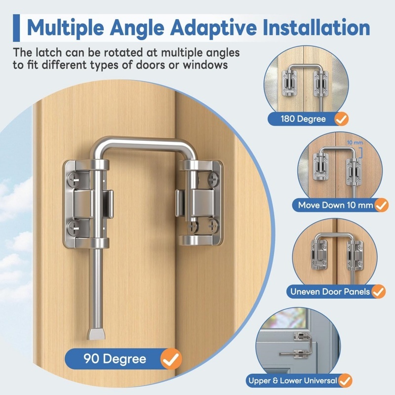 U Shape Patio Sliding Door Loo - Furniture Sliding Door Hardware recension och pris