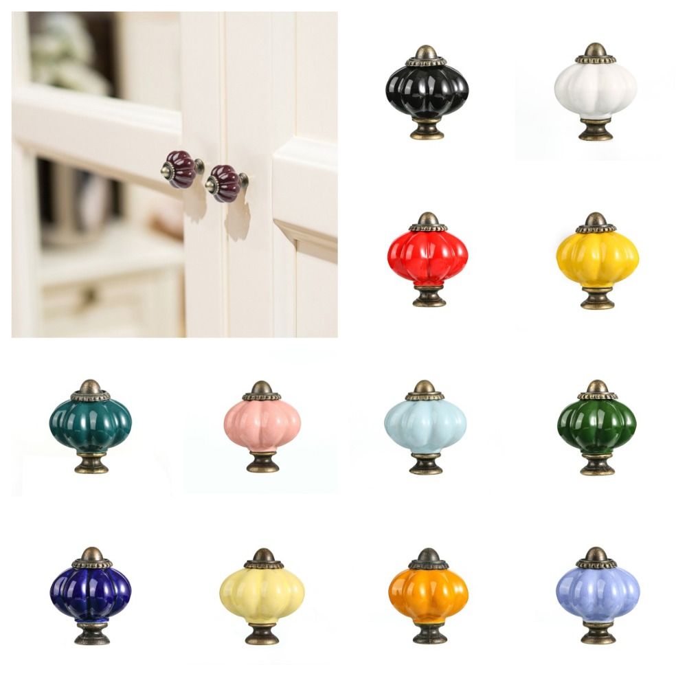 Simple Single Hole Ceramic Pum - Cabinet Knob Round recension och pris