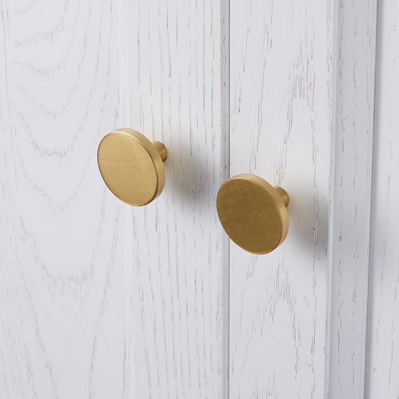 Round Brass Dresser Knobs Draw - Drawer Pull Gold recension och pris
