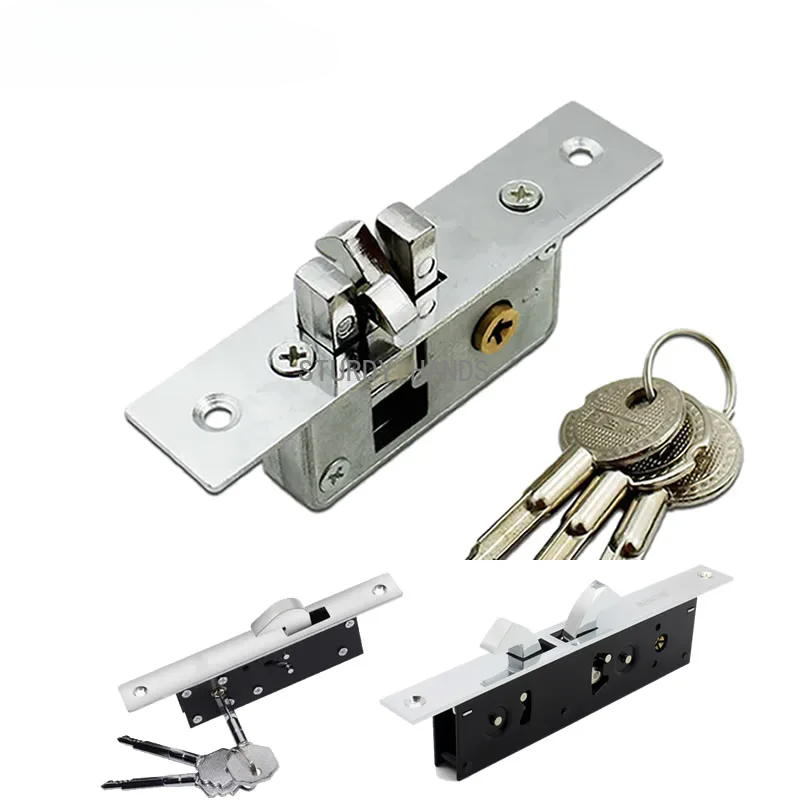 Alloy pin lock sliding door in - Furniture Sliding Door Hardware recension och pris
