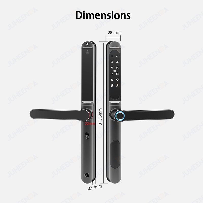 TTLock App Smart Aluminum Door - Furniture Sliding Door Hardware recension och pris