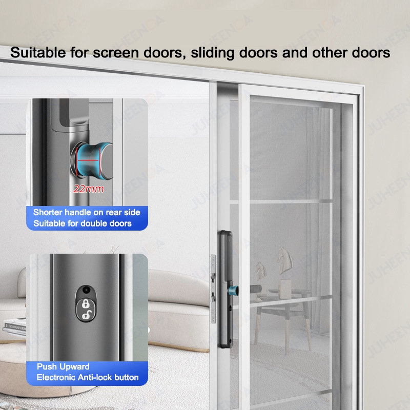 TTLock App Smart Aluminum Door - Furniture Sliding Door Hardware recension och pris